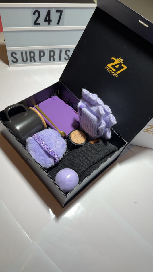 Midnight Orchid (Black + Purple): Standard Box