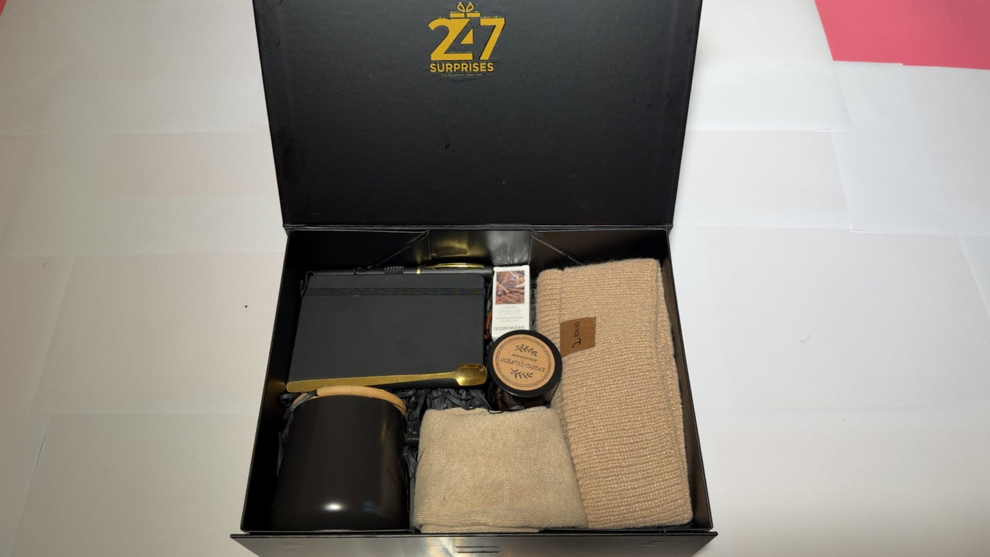 Beige Luxe (Black + Beige): Standard Box