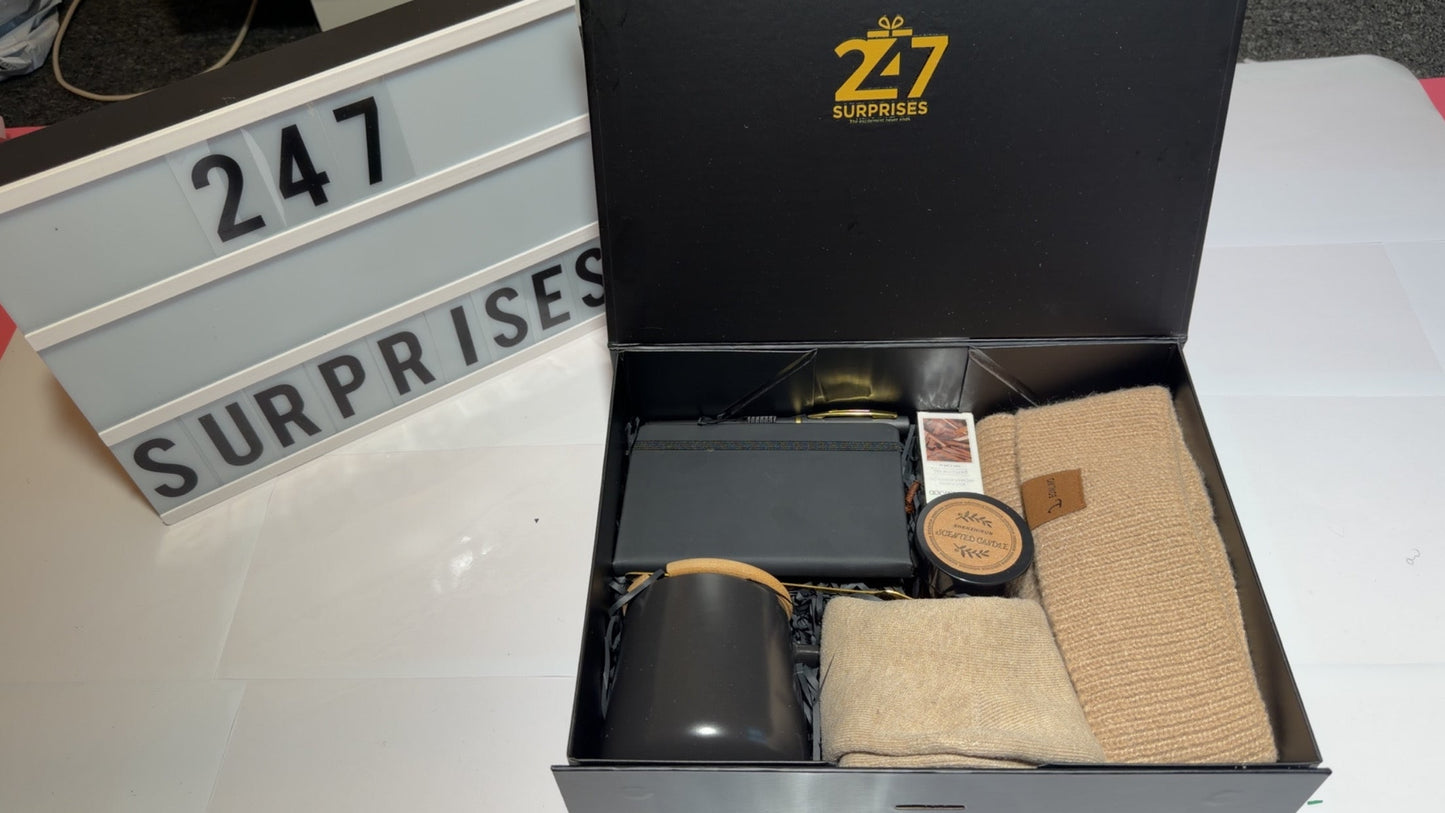 Beige Luxe (Black + Beige): Standard Box