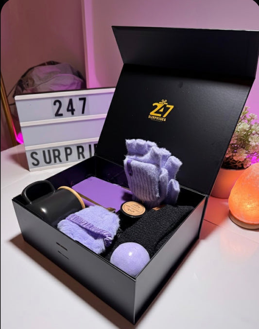 Midnight Orchid (Black + Purple): Standard Box